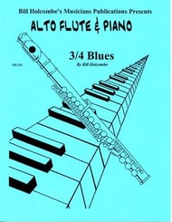 3/4 Blues Alto Flute and Piano cover